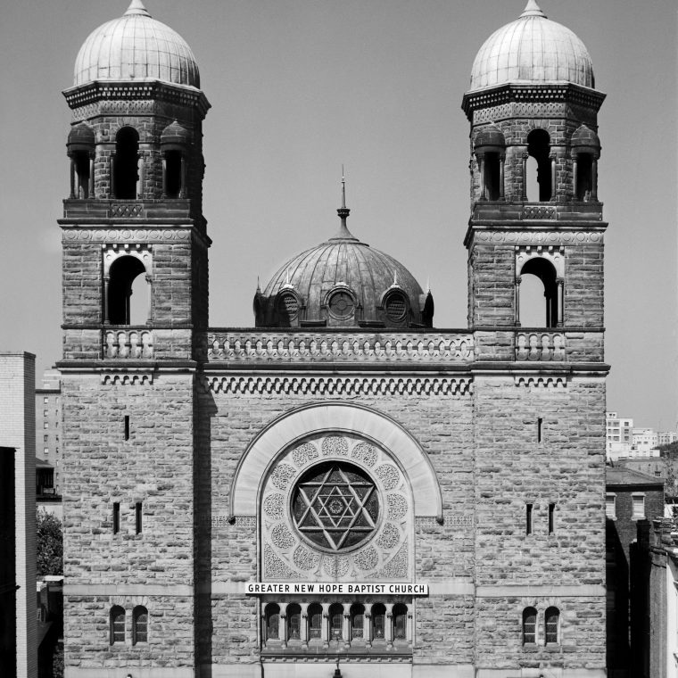 Greater New Hope Baptist Church, 818 8th Street, N.W.; c. 1965. Wm. Edmund Barrett © Kiplinger Washington Editors, Kiplinger Washington Collection, Historical Society of Washington, D.C. 