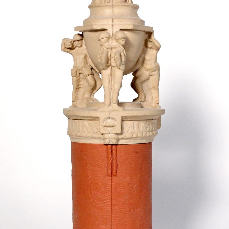 National Building Museum, Corner Marker Maquette. Kaskey Studio. Photo by Museum Staff. 