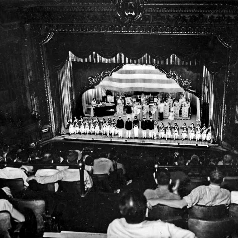 Stage show at the Hippodrome, 1940s. Courtesy of M. Robert Rappaport. 