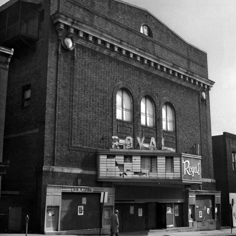 Royal prior to demolition, 1971. Courtesy of the Theatre Historical Society of America 