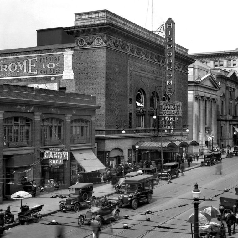 Hippodrome, 1921. Courtesy of the Maryland Historical Society. #SVF 