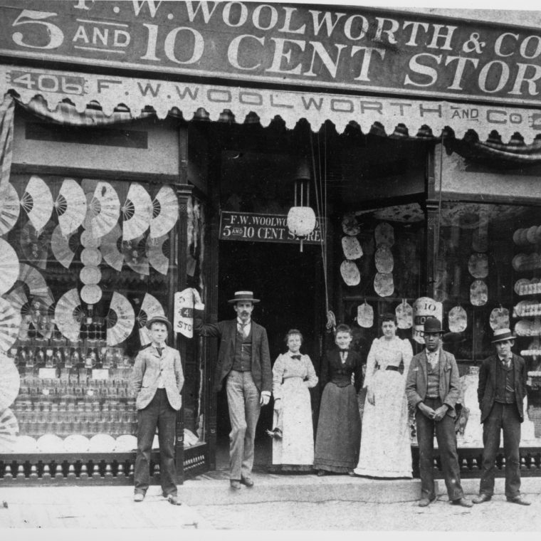 New Woolworth store, Evanston, Illinois ca. 1925 