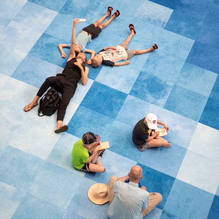 Lawn At The National Building Museum. Photos by Timothy Schenck. 