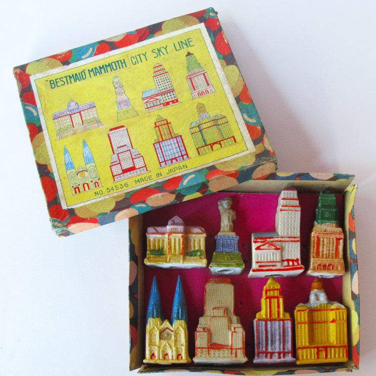 20th Century Souvenir Buildings Collection 