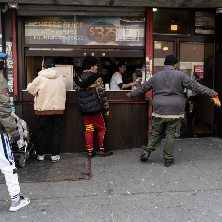 March 15, 2020: The Best Italian Pizza, 412 East 149th Street, Bronx, New York. © Camilo José Vergara 