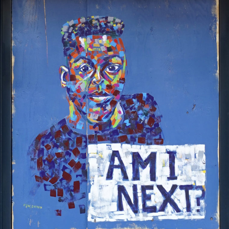 Gallery Place Murals 10: Am I Next?, by Jay Durrah 