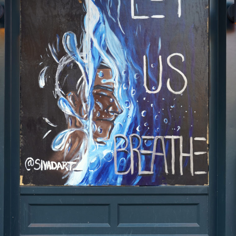 Gallery Place Murals 14: Let Us Breathe, by Miguel Davis Jr. 